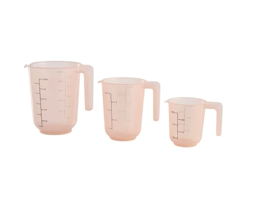 Σετ 3 πλαστικοί δοσομετρητές 250-500-1000 ml Day 10822