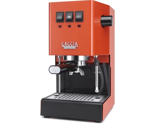 Mixani-espresso-GAGGIA-New-Classic-E24-Inox-Lobster-Red