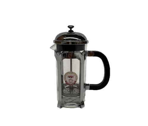 French press Espiel Trends 350ml σε mirror φινίρισμα με μαύρη λαβή