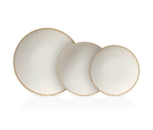 Cryspo Trio Dune κρεμ με ανάγλυφη υφή.