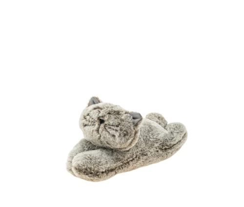 Στοπ πόρτας γκρι λούτρινη γάτα 40εκ Zen Collection