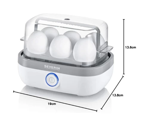 Διαστάσεις βραστήρα αυγών Severin 3164