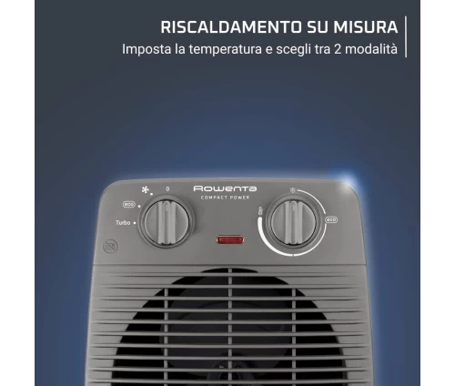 Rowenta Compact Power SO2212F0 – συμπαγές αερόθερμο δωματίου με χειρολαβή μεταφοράς
