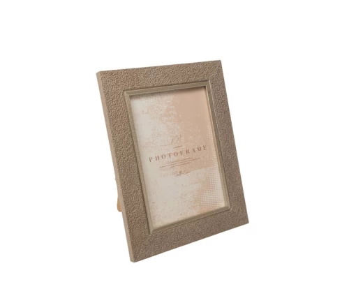 Κορνίζα Zen Collection μπεζ/άμμου με ανάγλυφη υφή για φωτογραφία 13×18εκ. (κωδ. 51705)