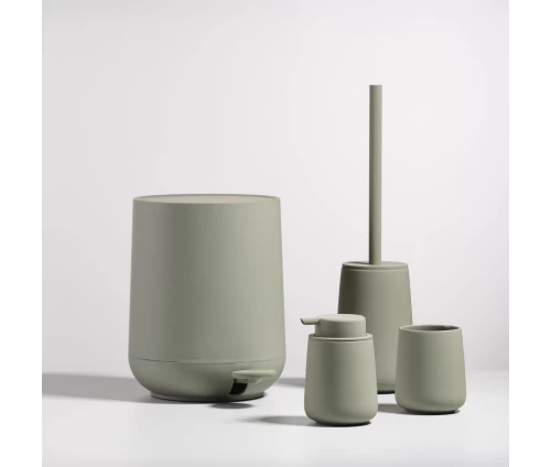 Σετ αξεσουάρ μπάνιου Zone Denmark Nova One Matcha Green: Πιγκάλ, Κάδος, Dispenser και Ποτηροθήκη