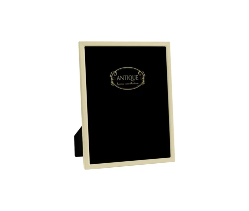 Μεταλλική κορνίζα 13x18 σειράς Antique σε σαμπανιζέ ματ φινίρισμα, λιτός κλασικός σχεδιασμός.