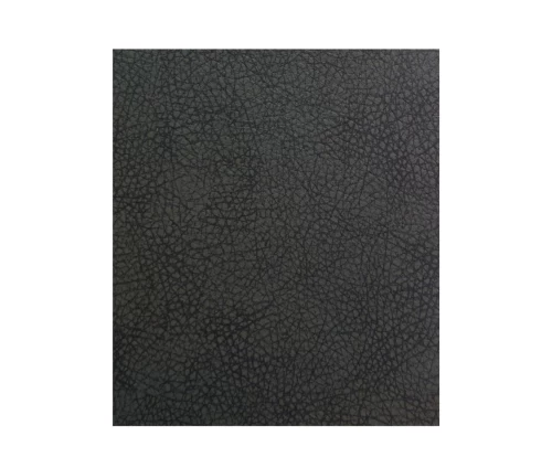 Σουπλά Finesse Monaco Raw σε μαύρο χρώμα, με υφή δερματίνης, ραφές περιμετρικά.