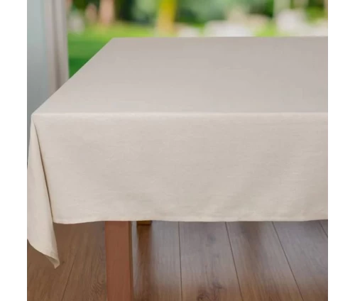 Υφασμάτινο τραπεζομάντηλο Finesse WOW σε ιβουάρ απόχρωση (Essence Ivory), λεπτομέρεια.