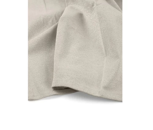 Κοντινή λήψη που αναδεικνύει την ποιοτική υφή (βαμβάκι-λινό) από τις πετσέτες φαγητού Finesse WOW στην ιβουάρ απόχρωση Essence Ivory.