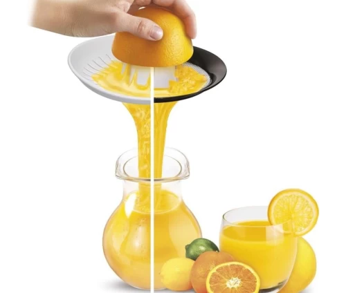 Στυπτήριο εσπεριδοειδών Tefal Vitapress ZP300138, και τα 2  φίλτρα σε χρήση,
