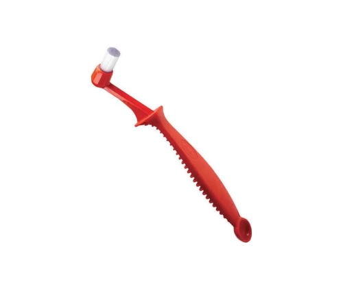 Βούρτσα καθαρισμού γκρουπ Urnex SCOOPZ κόκκινη για μηχανή espresso