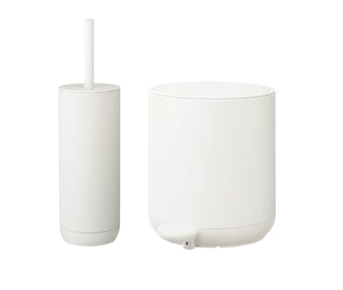 Σετ μπάνιου Marva Scandi λευκό με κάδο πεντάλ 5 λίτρων και πιγκάλ μεταλλικό

 