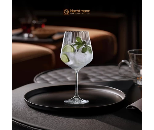 Κρυστάλλινο ποτήρι Gin Tonic Nachtmann Noblesse 625ml, σε δίσκο.