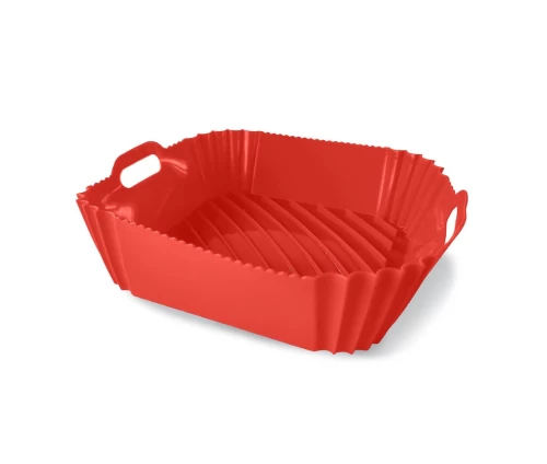 Guardini τετράγωνη φόρμα σιλικόνης basket για air fryer 22 x 22 εκ. κωδικός 63422MAIR