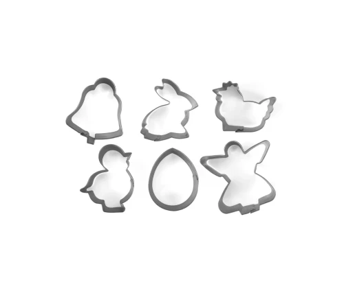 Guardini σετ 6 κουπάτ μπισκότων Easter με πασχαλινά σχέδια 15836