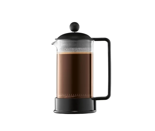 Bodum 1543-01 Brazil Πρέσα Καφέ French Press σε μαύρο χρώμα.