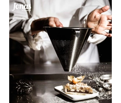 Σινουά Jonas σε χρήση για κοσκίνισμα και λεπτές παρασκευές ζαχαροπλαστικής