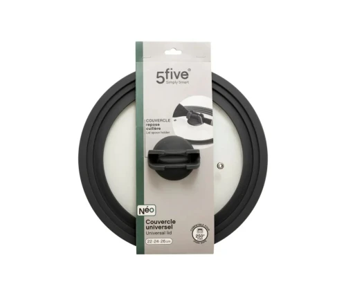 Συσκευασία γυάλινου καπακιού universal 5five Silitop 22 24 26 εκ.