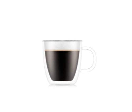 Κούπα Bodum Bistro 0.3L με εργονομική λαβή και design διπλού τοιχώματος.