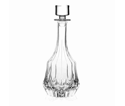 Κρυστάλλινη καράφα RCR Adagio 1000ml με περίτεχνο σκάλισμα και κρυστάλλινο πώμα.