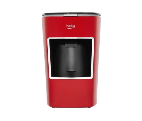 Μηχανή ελληνικού καφέ Beko BKK2300R σε κόκκινο χρώμα μπροστινή όψη