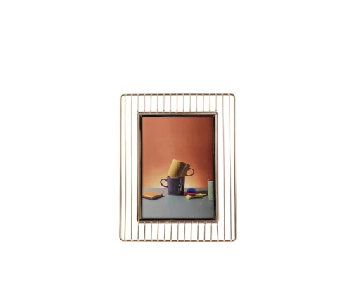 Μεταλλική κορνίζα Zen Collection 53014 για φωτογραφία 13x18 εκ. με συρμάτινο σχέδιο