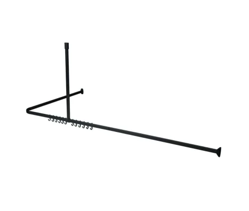 Διαμόρφωση βραχίονα Sealskin Easy Roll σε γωνιακό σχήμα L με εξαρτήματα στήριξης.