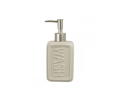 Off-white δοχείο κρεμοσάπουνου MRShome από dolomite 300ml με αντλία