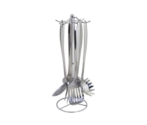 Σετ ανοξείδωτα εργαλεία κουζίνας Basic Max.Home H2009 με βάση